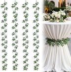 6 Pack Ruscus Garland Wedding Cocktail Table Ties Faux Greener