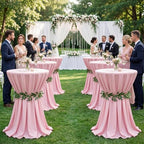 6 Pack Ruscus Garland Wedding Cocktail Table Ties Faux Greener, alternate view 2