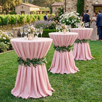 6 Pack Ruscus Garland Wedding Cocktail Table Ties Faux Greener, alternate view 5
