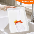 6-Pack Serving Tray Set, Reusable Plastic Serving Platter for Party Supplies, Entertaining, Grilling, alternate view 5