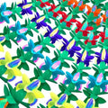 6 Pack Tropical Hawaiian Garland Luau Party Decorations, 60ft
