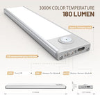 6 Pack Under Cabinet Lighting Wireless, 32 LED Rechargeable Battery Motion Sensor Light Indoor, Stick On, alternate view 5