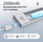 6 Pack Under Cabinet Lighting Wireless, 50 LED Rechargeable Battery Motion Sensor Light Indoor, Stick On, alternate view 4