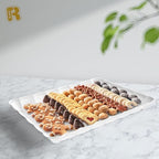 6 Pack White Serving Tray - 9 x 13 Inch, Heavy Duty White Serving Trays and Platters for Party - Premium Serving, alternate