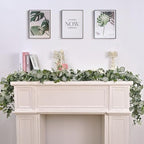 6 Packs 6FT Artificial Eucalyptus Garland Faux Greenery Garland, alternate view 5