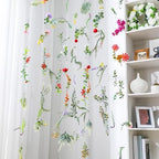 6 Pcs 35.5 ft Hanging Flower Artificial Wildflower Garlands Floral Vines, alternate view 5
