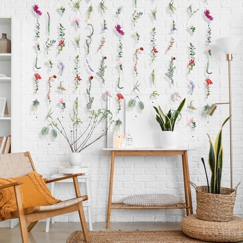 6 Pcs 35.5 ft Hanging Flower Artificial Wildflower Garlands Floral Vines, alternate view 6