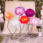 6 PCS 5ft Giant Artificial Flower for Wedding & Birthday Party in Multi Color, alternate view 3