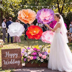 6 PCS 5ft Giant Artificial Flower for Wedding & Birthday Party in Multi Color, alternate view 7