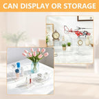 6 PCS Acrylic Display Case, 3" to 8" Food Display Buffet Risers in Clear, alternate view 5