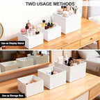 6 Pcs Acrylic Food Display 8x7x6x5x4x3 Inch Riser Buffet Risers w/ Signs a Pen Catering Dessert Jewelry Figures, alternate