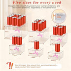 6 Pcs Acrylic with Bowknot, Mini Signs and Markers, Clear in Clear, alternate view 3
