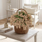 6 Pcs Artificial Berry Stem for Vase, 17 in Faux Nandina Branches Fall Floral Picks Fake Realistic Berry Spray, alternate