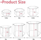 6 Pcs Buffet Risers, Dessert Stands, Acrylic Boxes for Display, Hexagonal Jewelry Showcase, Riser Display Cases, alternate