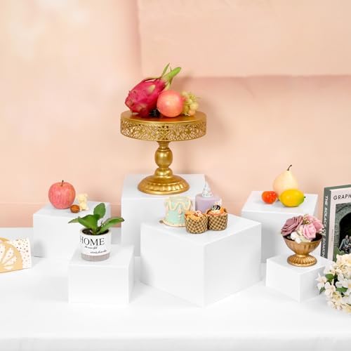 6 PCS Buffet Risers, Food Risers for Buffet Table, Display Stand Shelf for Party, Catering, Jewelry, alternate view 7