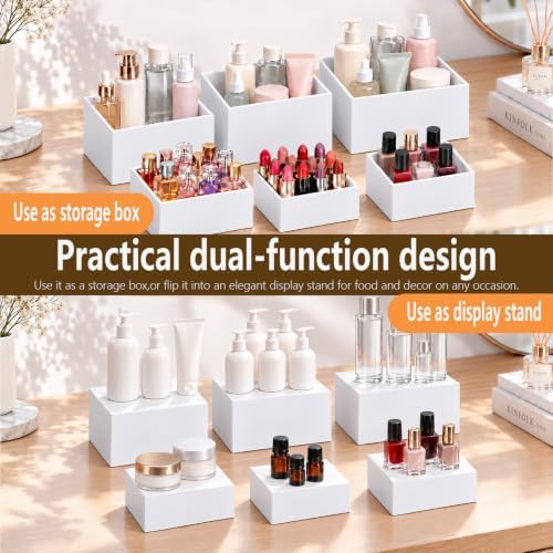 6 Pcs Cupcake Stand-Dessert Table Display Set, Display Shelf Acrylic Buffet Risers and Display Stand for Buffet, alternate