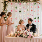 6 PCS Hanging Flowers Garland with Hooks, alternate view 5