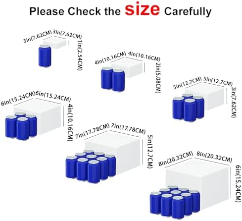 6 Pcs White Acrylic Boxes for Display as Buffet Risers and Stands, Food Risers for Party, Table, Stands, alternate view 3