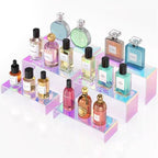 6-Piece Iridescent Acrylic Display Risers for Jewelry and Desserts, alternate view 6