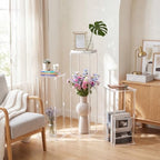 6 Pieces Acrylic Wedding Centerpieces Flower Stand, 12,16,20 Inch in Transparent, alternate view 6