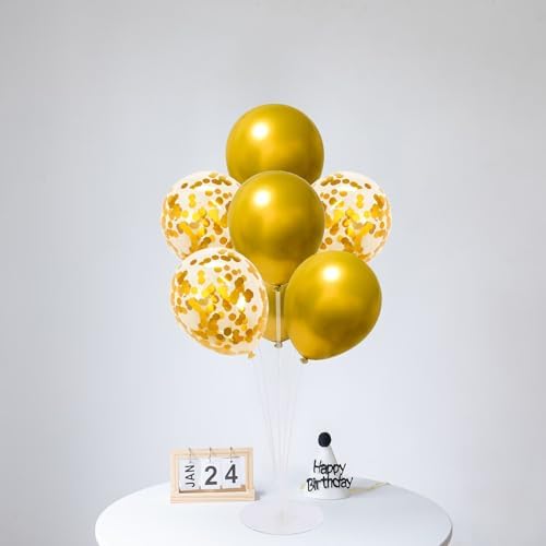 6 Set Balloon Stand Kit for Table Centerpieces With Balloon and Base Party Decorations for Birthday Wedding, alternate view 2