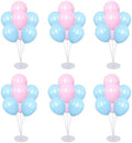 6 Set Balloon Stand Kit for Table Centerpieces With Balloon and Base Party Decorations for Birthday Wedding