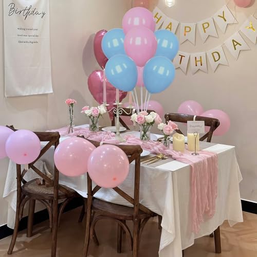6 Set Balloon Stand Kit for Table Centerpieces With Balloon and Base Party Decorations for Birthday Wedding, alternate view 3