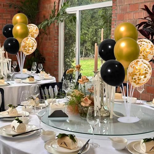 6 Set Balloon Stand Kit for Table Centerpieces With Balloon and Base Party Decorations for Birthday Wedding, alternate view 4