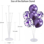 6 Set Balloon Stand Kit for Table Centerpieces With Balloon and Base Party Decorations for Birthday Wedding, alternate view 5
