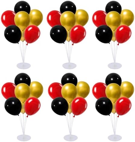 6 Set Balloon Stand Kit for Table Centerpieces With Balloon and Base Party Decorations for Birthday Wedding