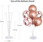 6 Set Balloon Stand Kit for Table Centerpieces With Balloon and Base Party Decorations for Birthday Wedding, alternate view 5