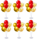6 Set Balloon Stand Kit for Table Centerpieces With Balloon and Base Party Decorations for Birthday Wedding