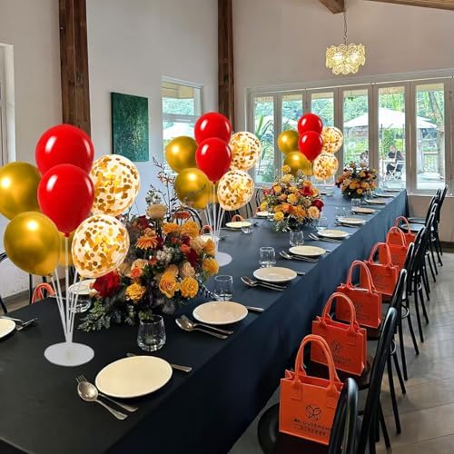 6 Set Balloon Stand Kit for Table Centerpieces With Balloon and Base Party Decorations for Birthday Wedding, alternate view 3