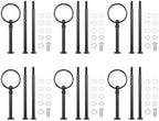 6 Set Cake Tray Stand Handle Cupcake Dessert Plate Hardware Fitting Holder Rod Stand Handle for Cake Stand