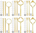 6 Sets 3 Tier Cake Stand Hardware Kit - Tiered Tray Hardware Fittings Hardware Fittings Stacking Wedding for