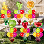 6 Sets Fruit Party Balloons Stand Kit, Cute Fruit Table Centerpiece in Various Colors, alternate view 5