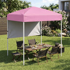 6 x 4 FT Pop Up Easy Setup Canopy Tent (Pink) in 6 x 4 FT in Pink, alternate view 2