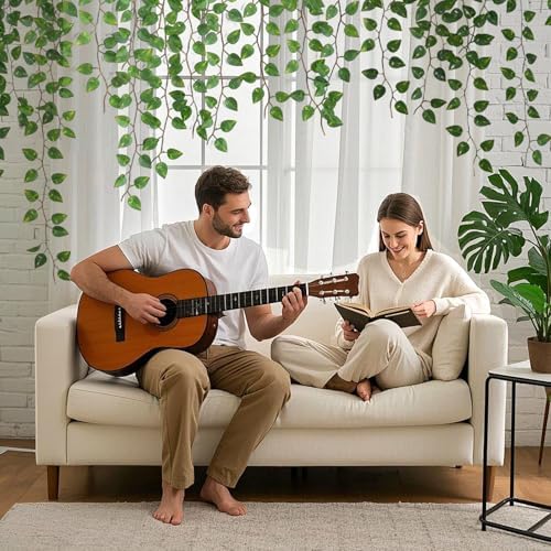 60 Pack 430Ft Fake Plants Artificial Vines for Room Decor, Faux ivy Greenery Garland for Home teen girls bedroom, alternate