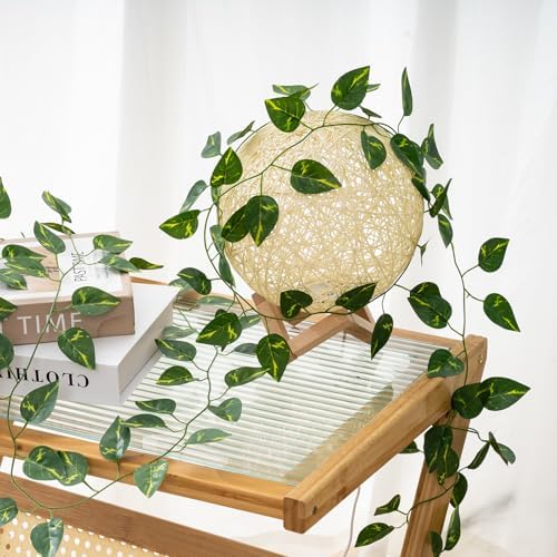 60 Pack 430Ft Fake Plants Artificial Vines for Room Decor, Faux ivy Greenery Garland for Home teen girls bedroom, alternate