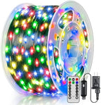 600 LED 196 FT Christmas Lights, Waterproof Outdoor String Lights with Remote and Timer, Christmas Tree Lights