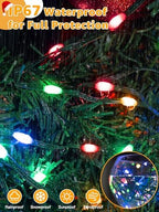 600 LED 196 FT Christmas Lights, Waterproof Outdoor String Lights with Remote and Timer, Christmas Tree Lights, alternate
