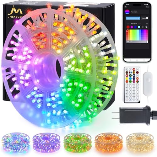 600 LED RGB String Light Outdoor, Christmas Lights Halloween Decor