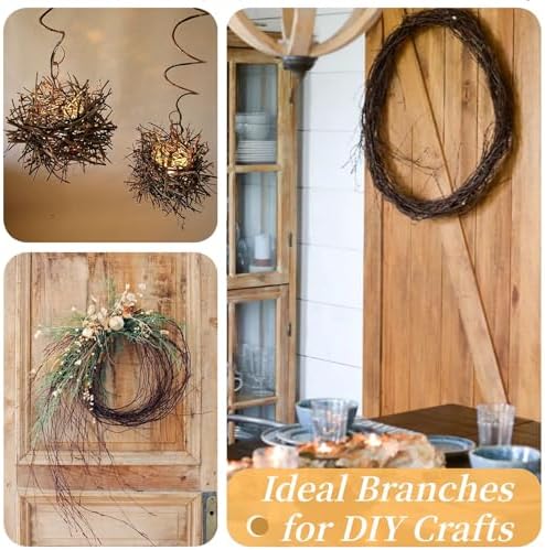 60Pcs Real Dried Birch Twigs Branches 16 Natural Decorative Birch Branches, alternate view 4