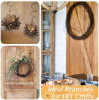 60Pcs Real Dried Birch Twigs Branches 16 Natural Decorative Birch Branches, alternate view 4