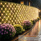 610LED Net Lights, 34.5ft x 5ft Christmas Net Lights Outdoor 8 Modes, Waterproof Connectable String Lights Green, alternate