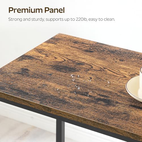63" Long Bar Table, Counter Bar Height Table, High Top Table, Rectangular Bar Pub, for Kitchen, Living Room, alternate view 5