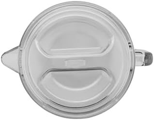 . 64 oz / 2 Quart Clear Plastic Pitcher with Lid in Clear, alternate view 3