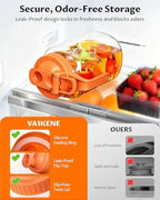 64oz (2quart) Mason Jar Pitcher, Glass Pitcher with Lid for Tea & Cold Brew in Orange, alternate view 3