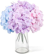 64Pcs Hydrangea Artificial Flowers Bulk, Faux Hydrangea Flowers, alternate view 4