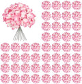 64Pcs Hydrangea Artificial Flowers Bulk, Faux Hydrangeas Heads